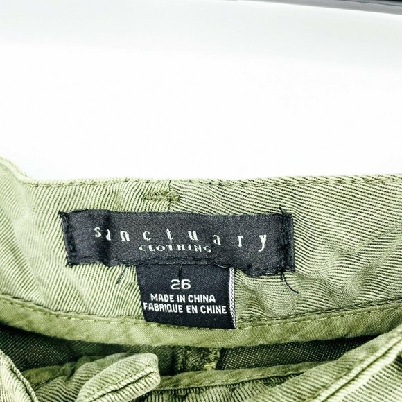 Sanctuary Women's Tapered Leg Cargo Pants Trousers - Picture 4 of 4